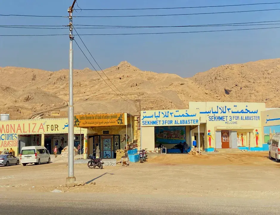 Fábricas alabastro Egipto